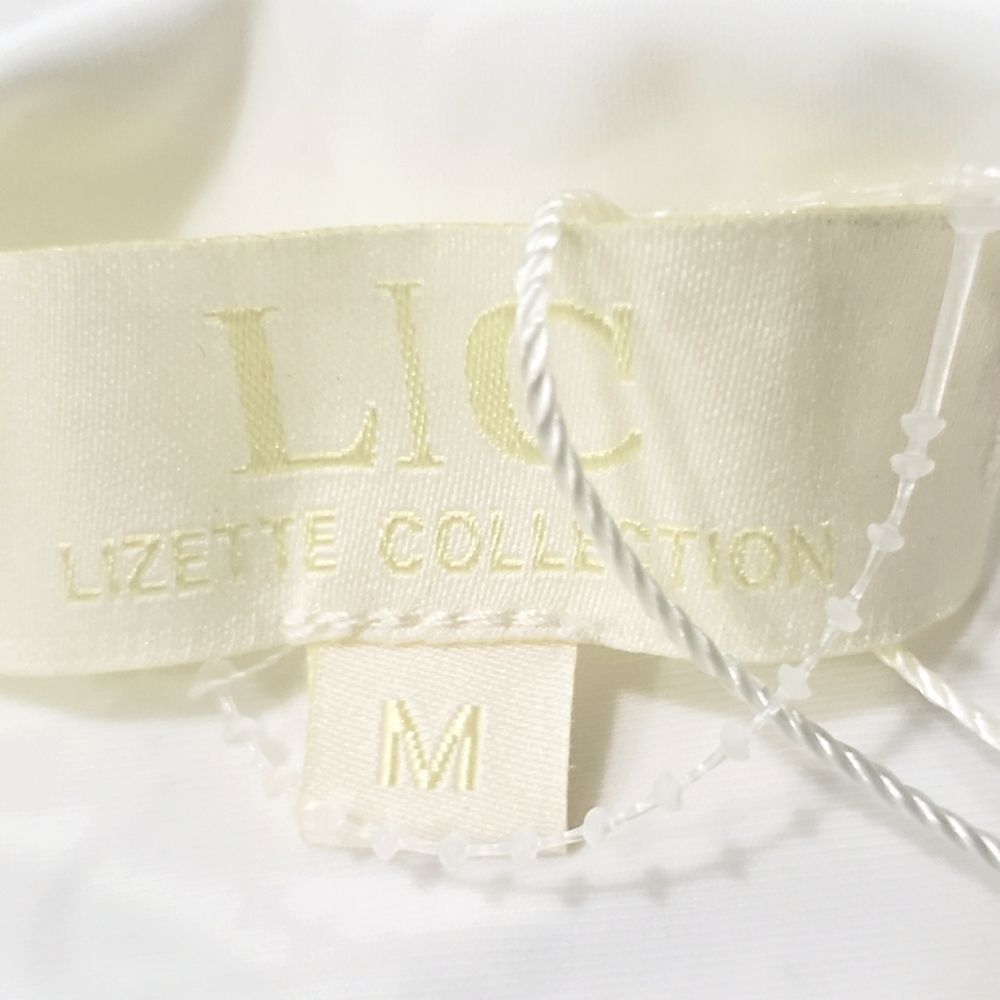 Lizette Collection. Elegant Cream White Sleeveless Top - Picture 3 of 4